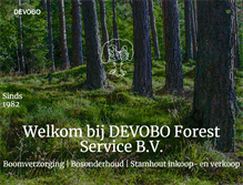 Tablet Screenshot of devobo.nl